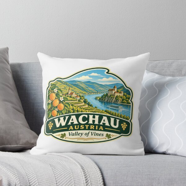 Item preview, Wachau Austria Valley Of Vines European Travel Wine Region designed and sold by Simsimah26Parks.