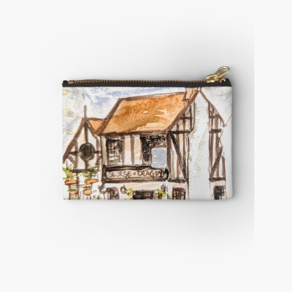 Item preview, Downe village pub in watercolour designed and sold by Art-By-Rosalind.