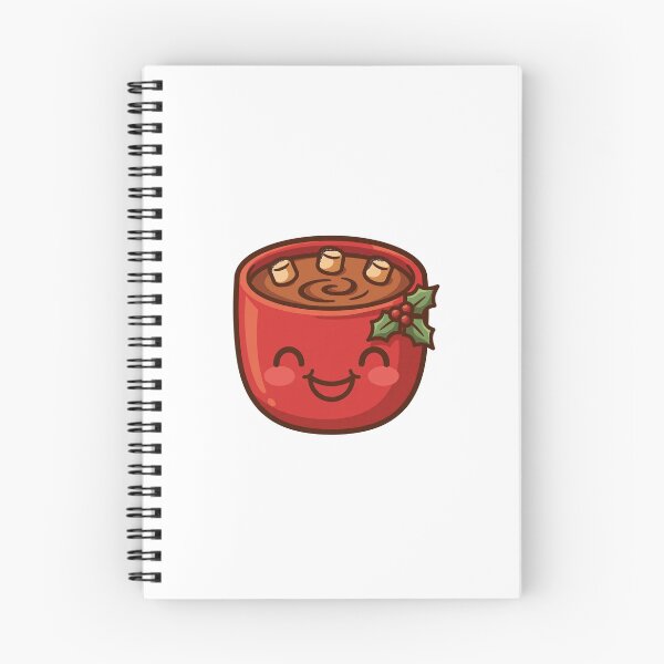 Item preview, Kawaii Hot Cocoa Cup Shirt – Cute Christmas Holiday Tee designed and sold by KERK Art and Design.