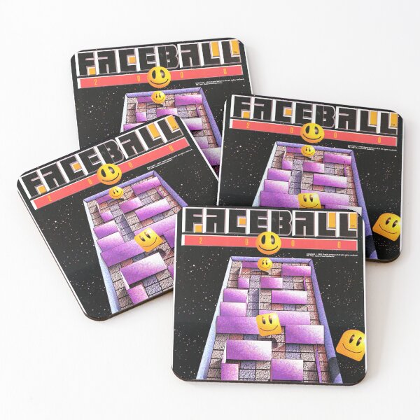 Item preview, Faceball 2000 game poster designed and sold by colliophoto.