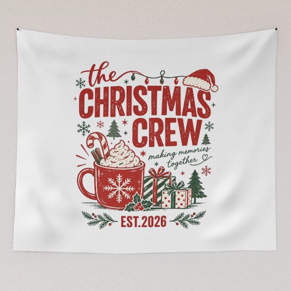 Item preview, Family Christmas, Matching Holiday Family, Christmas Crew, Family Reunion, Vintage Christmas, Retro Holiday, Festive Family Gift, Christmas Gathering designed and sold by Quiajia.