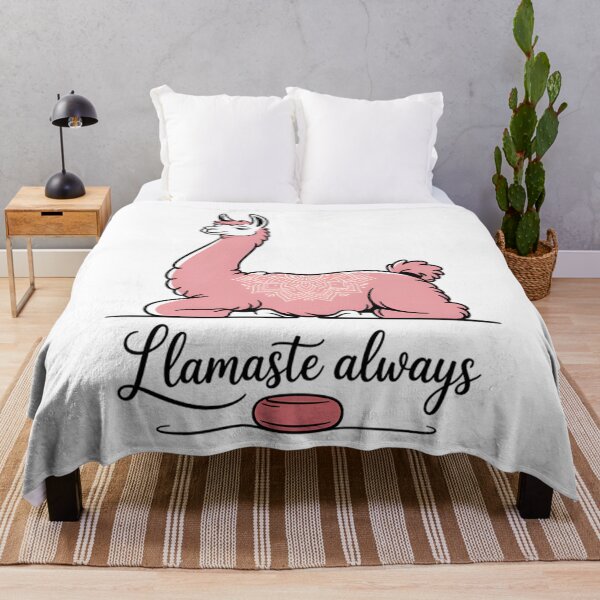 Item preview, Funny Llamaste Always Yoga Llama Mandala Art designed and sold by 108stillness.
