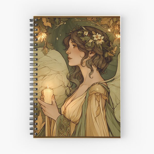 Item preview, Christmas angel card designed and sold by MendaciousMina.