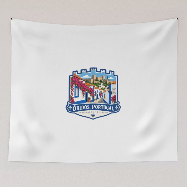 Item preview, Óbidos, Portugal Village Of Kings Traveler Souvenir designed and sold by Simsimah26Parks.