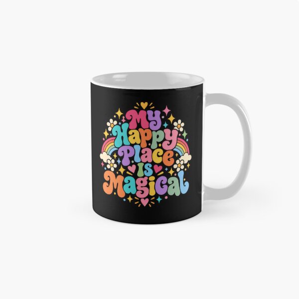 Item preview, My Happy Place Is Magical Happiness Magic Positivity Dreamer designed and sold by RetroMini2026.