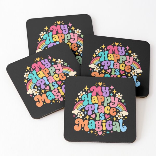 Item preview, My Happy Place Is Magical Happiness Magic Positivity Dreamer designed and sold by RetroMini2026.
