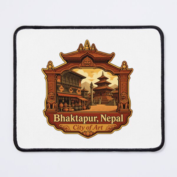 Item preview, Bhaktapur, Nepal City Of Art Travel Destination Tourist Souvenir designed and sold by Simsimah26Parks.