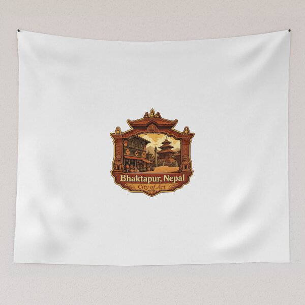 Item preview, Bhaktapur, Nepal City Of Art Travel Destination Tourist Souvenir designed and sold by Simsimah26Parks.