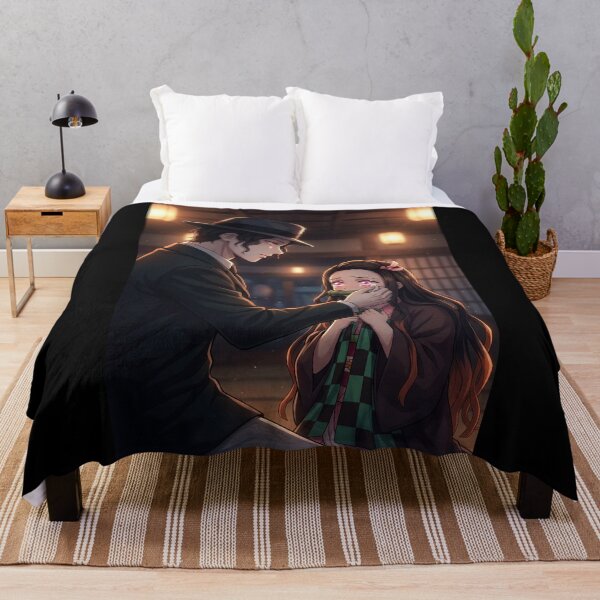 Item preview, Muzan & Nezuko - Demon Slayer Illustration  designed and sold by wilnickvisuals.