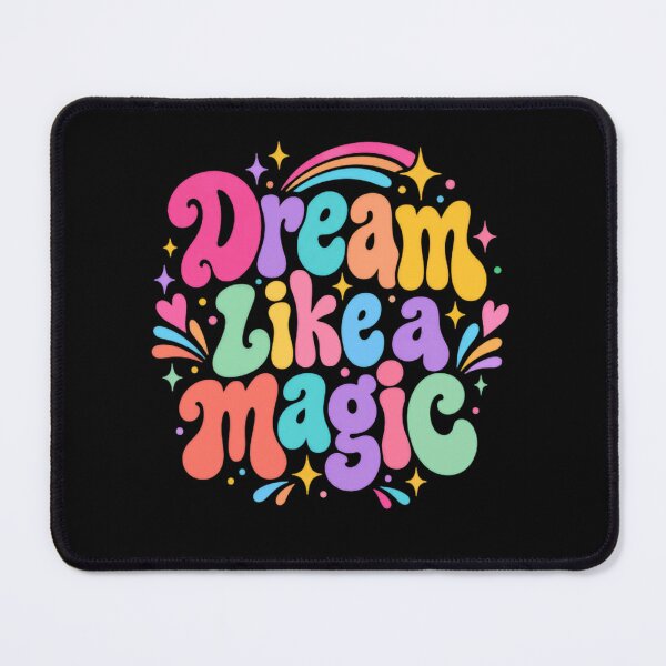 Item preview, Dream Like A Magic Inspirational Dreamer Positive Affirmation designed and sold by RetroMini2026.