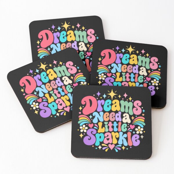 Item preview, Dreams Need A Little Sparkle Motivational Dreamer Quote Believe designed and sold by JonesFlora2025.