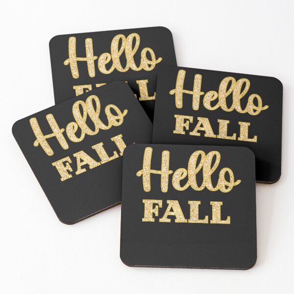 Item preview, Hello Fall Autumn Typography Design designed and sold by darriahad.