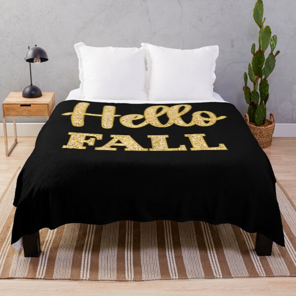 Item preview, Hello Fall Autumn Typography Design designed and sold by darriahad.