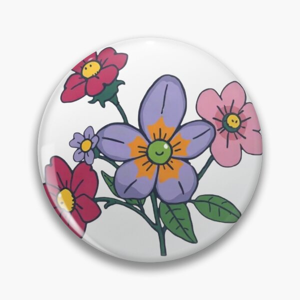 Item preview, Colorful Flower Bouquet Sticker – Cute Floral Botanical Sticker for Flower Lovers designed and sold by surbhiArt.