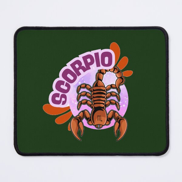 Item preview, Scorpio- orange & pink scorpion designed and sold by priyankajustine.