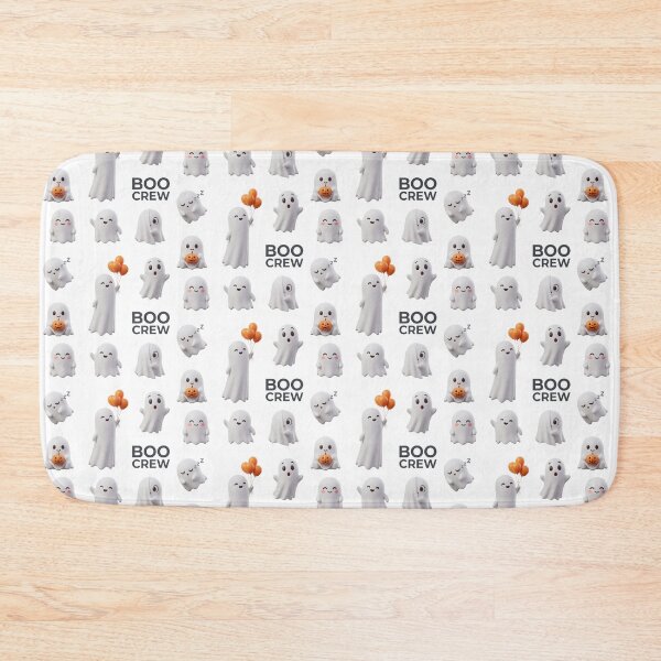 Item preview, Cute Ghost 3D Boo Crew Kawaii Spooky Season Set designed and sold by Osmose-Studio.