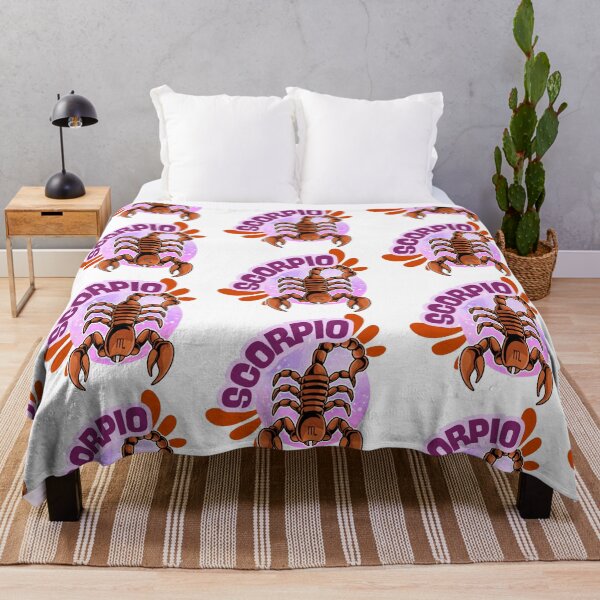 Item preview, Scorpio- orange & pink scorpion designed and sold by priyankajustine.