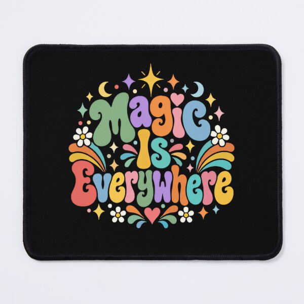 Item preview, Magic Is Everywhere Positive Optimism Retro 70s Good Vibes designed and sold by JonesFlora2025.