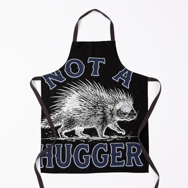 Item preview, Copy of Copy of Not A Hugger, Funny Porcupine, Antisocial Joke Vintage Style Funny designed and sold by w66aboo.