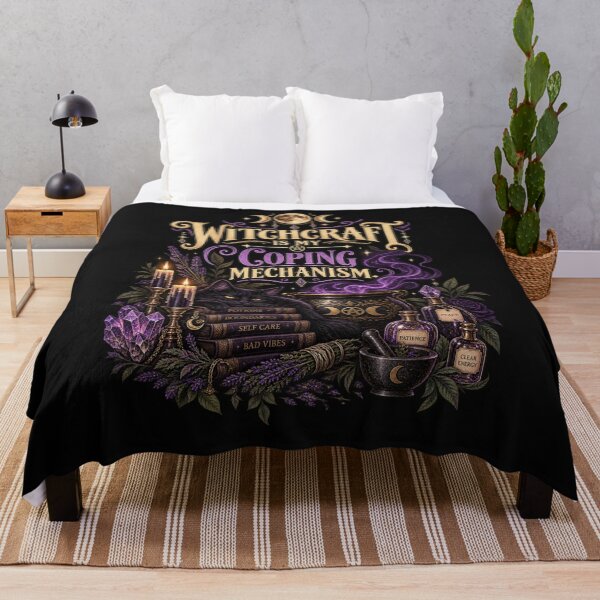 Item preview, Witchcraft is my Coping Mechanism. designed and sold by Velthorne Threads.