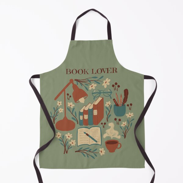 Item preview, Book Lovers’ Desk Illustration with Desk Lamp, Books and Hot Drink designed and sold by Kozee.