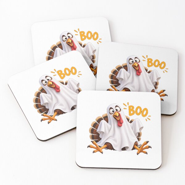 Item preview, Thanksgiving Ghost Turkey BOO  designed and sold by TheEndDesign.