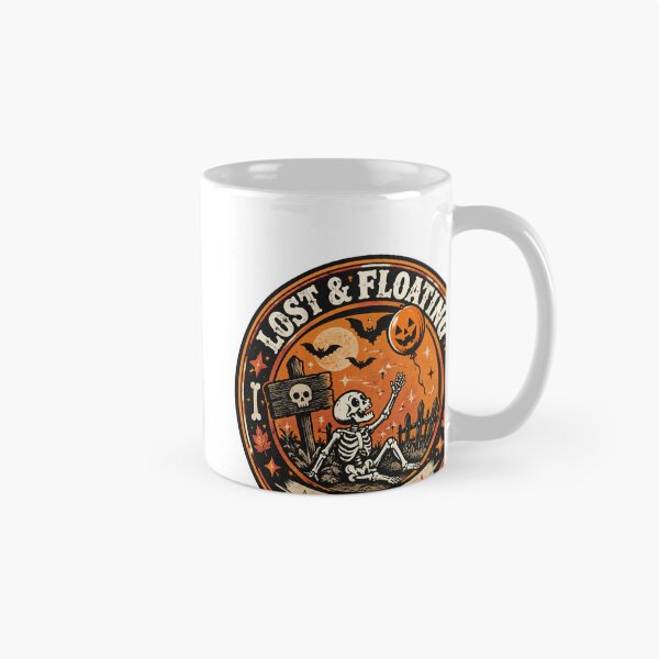 Item preview, Skeleton Holding Lost Balloon Funny Dark Humor Illustration designed and sold by sKetch Art.co.