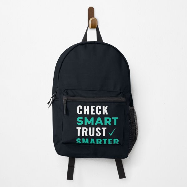 Item preview, Check Smart Trust Smarter – Smart Thinking Verification Quote Design designed and sold by FCA SIR MERCH .