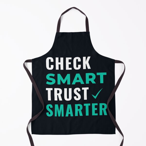 Item preview, Check Smart Trust Smarter – Smart Thinking Verification Quote Design designed and sold by FCA SIR MERCH .