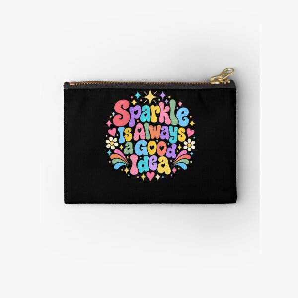 Item preview, Sparkle Is Always A Good Idea Positive Vibes Motivational Quote designed and sold by HumansStuck12.