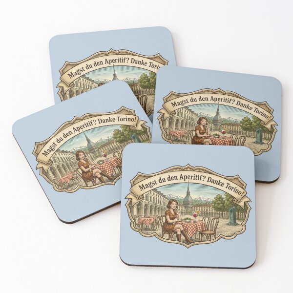 Item preview, Magst du den Aperitif ? Danke Torino ! designed and sold by Torinostalgia.