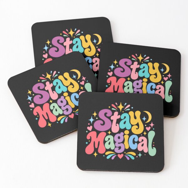 Item preview, Stay Magical Inspirational Whimsical Dreamer Affirmation designed and sold by RetroMini2026.
