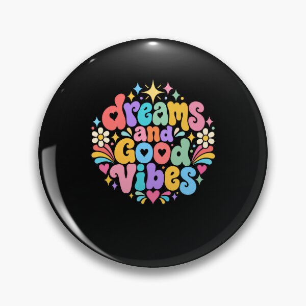 Item preview, Dreams And Good Vibes Positive Energy Optimistic Mindset designed and sold by HumansStuck12.