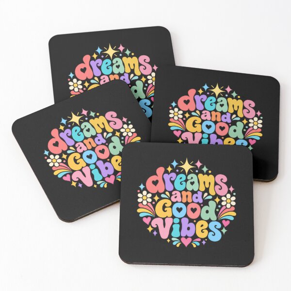Item preview, Dreams And Good Vibes Positive Energy Optimistic Mindset designed and sold by HumansStuck12.