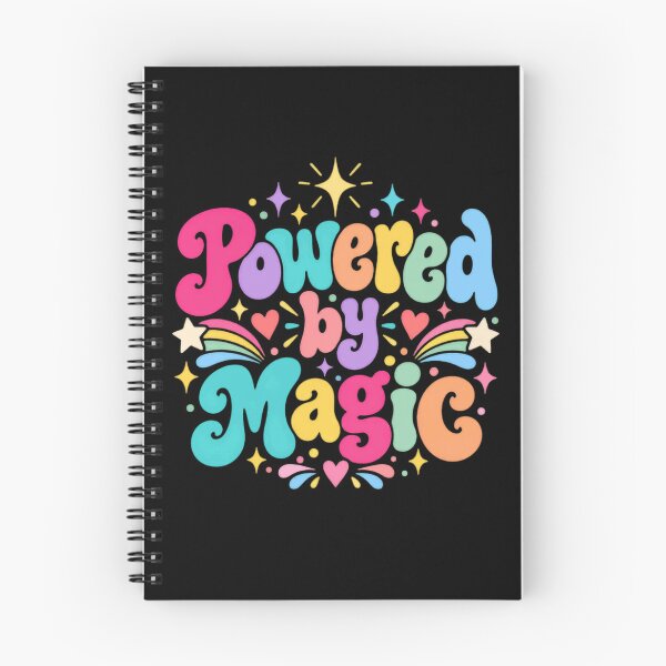 Item preview, Powered By Magic Mystical Fantasy Lover Spiritual Affirmation designed and sold by RetroMini2026.
