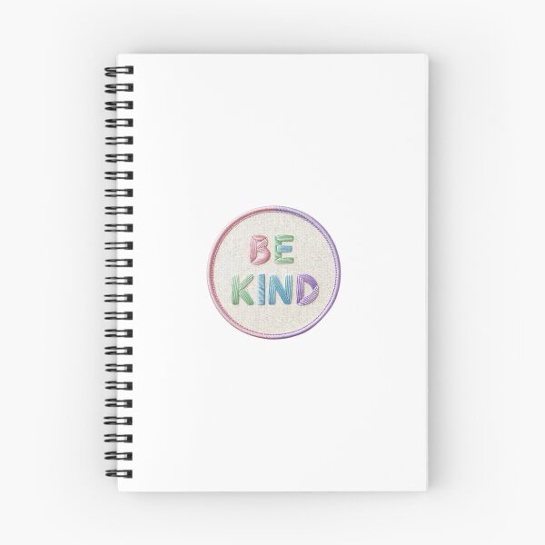 Item preview, Be Kind Embroidered Iron On Patch – Bold Typography Design designed and sold by Peecoo.
