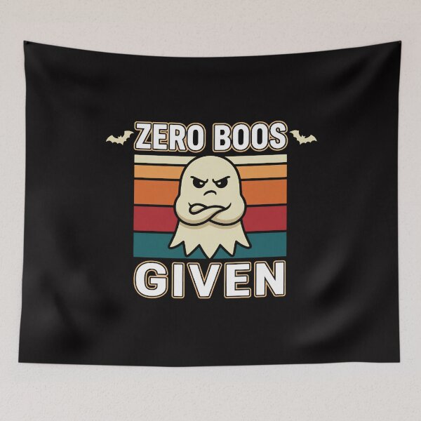 Item preview, Zero Boo Given Funny Halloween Ghost Retro Vintage Quote designed and sold by w66aboo.