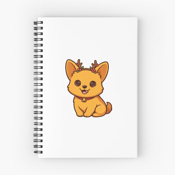 Item preview, Kawaii Christmas Corgi Shirt – Cute Puppy Holiday Tee designed and sold by KERK Art and Design.