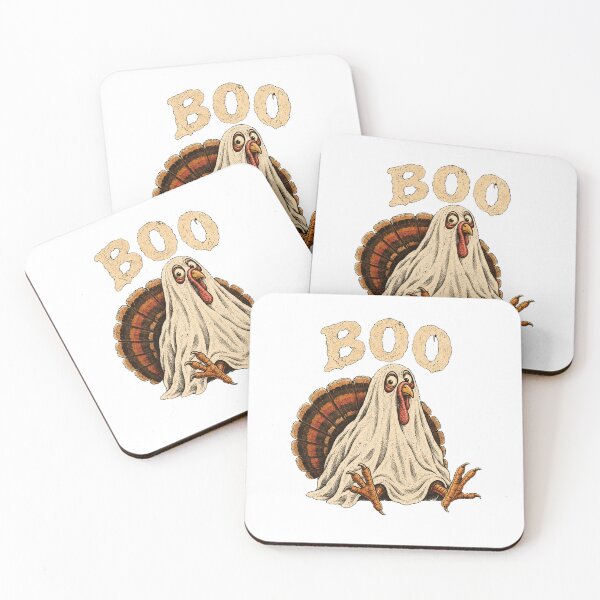 Item preview, Thanksgiving Ghost Turkey BOO  designed and sold by TheEndDesign.