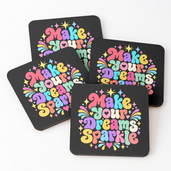 Item preview, Make Your Dreams Sparkle Motivational Inspirational Positivity Dreamer designed and sold by JonesFlora2025.