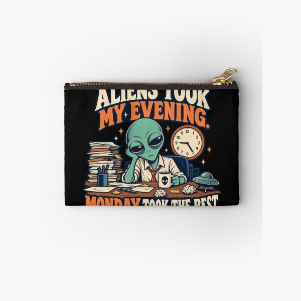 Item preview, Aliens Took My Evening - Monday Took the Rest designed and sold by thefreezoneart.