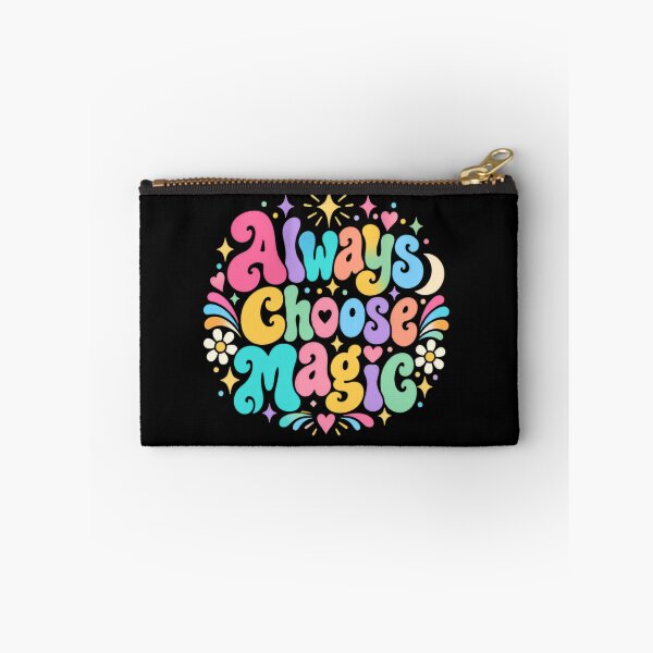 Item preview, Always Choose Magic Positive Vibes Inspirational Quote Believer Dreamer designed and sold by RetroMini2026.