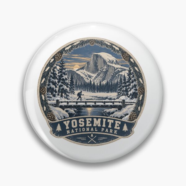 Item preview, Yosemite National Park Winter Landscape Explorer Adventure designed and sold by Simsimah26Parks.