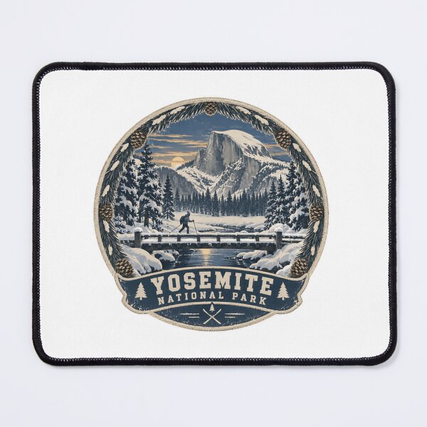 Item preview, Yosemite National Park Winter Landscape Explorer Adventure designed and sold by Simsimah26Parks.