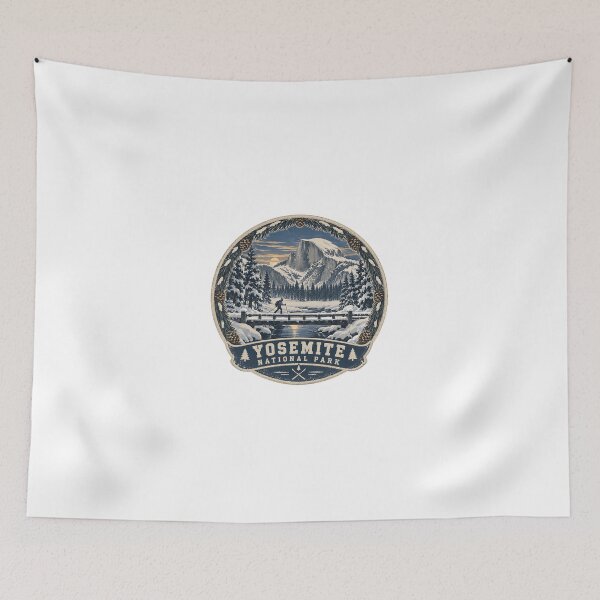 Item preview, Yosemite National Park Winter Landscape Explorer Adventure designed and sold by Simsimah26Parks.