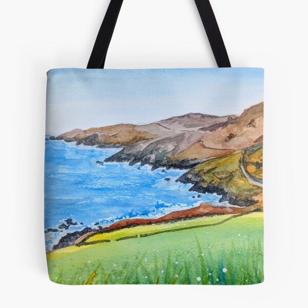 Artikelvorschau, Beara-Halbinsel, Irland, Original-Aquarell entworfen und verkauft von Art-By-Rosalind.