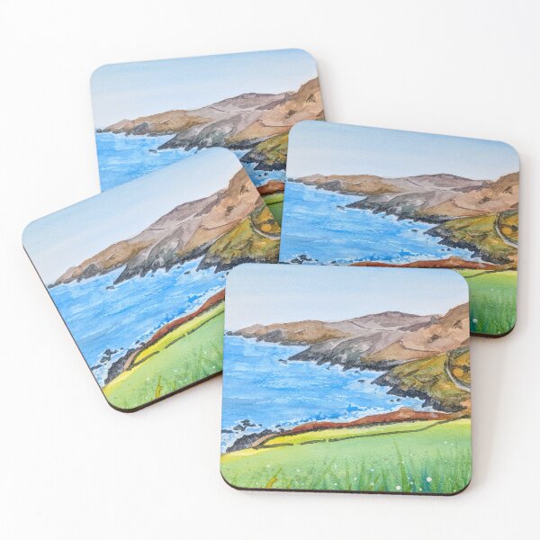 Item preview, Beara peninsula, Ireland, original watercolour designed and sold by Art-By-Rosalind.
