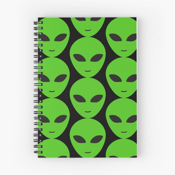 Item preview, Neon Green Alien Black Eyes Mouth Sticker Sci Fi  designed and sold by Rolographics1.