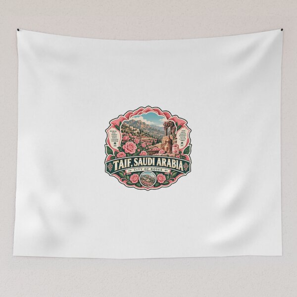 Item preview, Taif, Saudi Arabia City Of Roses Travel Souvenir Middle East Heritage designed and sold by Simsimah26Parks.