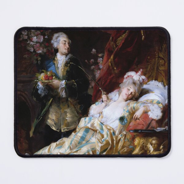 Item preview, Louis XV and Madame Dubarry by Gyula Benczúr designed and sold by The Breathing Paint.